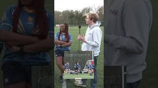 University of Salford Rugby Union Captain and Player interview after their win against Liverpool