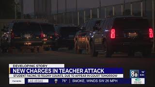 New Charges in Teacher Attack