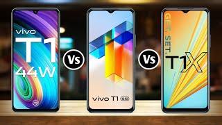 Vivo T1 44W Vs Vivo T1 5G Vs Vivo T1X