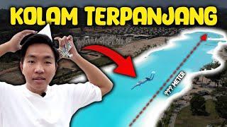 CHALLENGE UNDERWATER TAHAN NAFAS DI KOLAM RENANG TERPANJANG!‍️