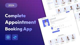 How To Make Doctor Appointment Booking Website In React JS | Appointment Booking React JS Project