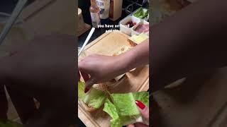Chicken Caesar sandwich!