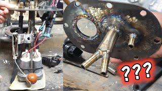 Turbo Volvo Wagon Dual Fuel Pump Hanger Build