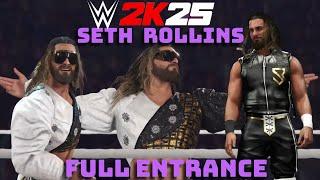 First Look At WWE 2K25 Seth Rollins Full Entrance ￼