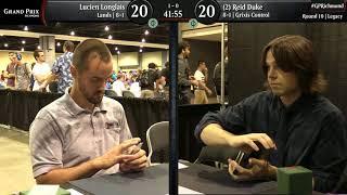 Magic the Gathering GP Richmond 2018 Round 10 Legacy