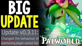 BIG PALWORLD UPDATE - Nintendo LAWSUIT Has Now HURT THE GAME