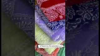 Chikankari kurtis in all colors