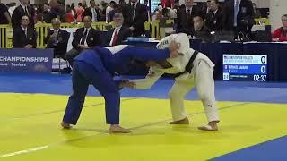 US Open, USA vs Canada 60kg Final. Icredible Ouchi!