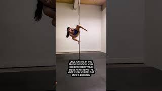 How to do the pole dance move Cupid// Pole Fitness Tutorial #poledance #polefitness