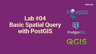 Basic Spatial Query with PostGIS