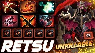 Retsu Dragon Knight Unkillable Fire Warrior - Dota 2 Pro Gameplay [Watch & Learn]