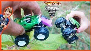 Monster Truck Eats POiSONOUS flower!