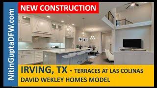 New Construction Homes For Sale • Irving  TX • Terraces at Las Colinas • David Weekley Homes Model