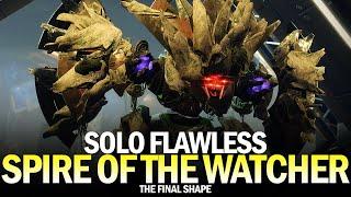 Solo Flawless Spire Of The Watcher Dungeon in The Final Shape [Destiny 2]