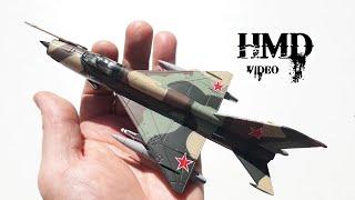 Russian Mikoyan-Gurevich MiG-21, Cold War Soviet Fighter, Микоян и Гуревич МиГ-21, 1/72nd Diecast