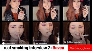 Real Smoking Interview with @smoking_raven_