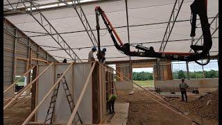 Pouring Concrete for the Lely Robot Room July 10, 2024