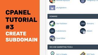 cPanel Tutorials | How To Create A Subdomain In cPanel and Redirect 2020 | 4K