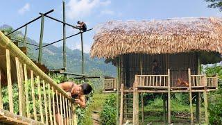 FULL VIDEO 365 days to build a new life, complete a bamboo house -Building New Life