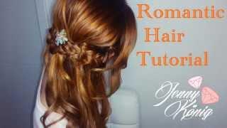 Easy romantic hairstyle long medium haiR /TUTORIAL