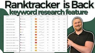 Ranktracker Back on Appsumo: Keyword Rank Tracking and SEO Tools