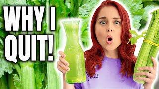 Drinking Celery Juice FOR 30 DAYS (For Fertility)! Here's what happened!!