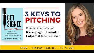 3 Keys to Pitching with Lucinda Halpern