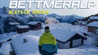 Skifahren MIT AUSSICHT! Aletsch Arena, BETTMERALP, Fiescheralp, Riederalp SCHWEIZ [Kompletter Guide]