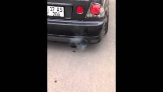 V8(1uz-fe) swapped altezza exhaust sound(Trust muffler)