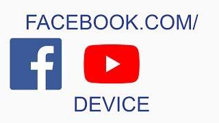 www.facebook com/device