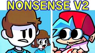 Friday Night Funkin' VS Nonsense V2 + Cutscenes | A Nonsensical Friday Night  (FNF Mod) (Funny Mod)