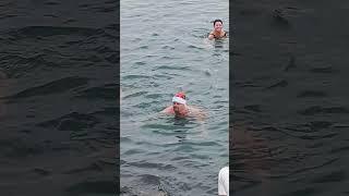 The Captains XMAS swim #challenge #cold #shorts