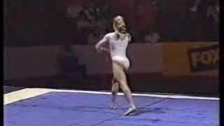 Vanessa Atler - 1996 USA vs The World - Floor Exercise