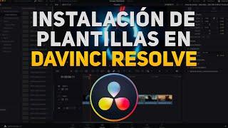  Cómo instalar Títulos y Transiciones en Davinci Resolve