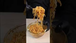 Spicy korean noodles asmr #shorts