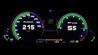 2017 BMW ALPINA B7 BITURBO Langversion Allrad 608 HP 0-100 km/h, 0-100 mph & 0-200 km/h Acceleration