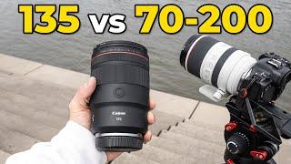 Canon RF 135mm f1.8 vs RF 70-200mm f2.8 - du hast die Wahl!