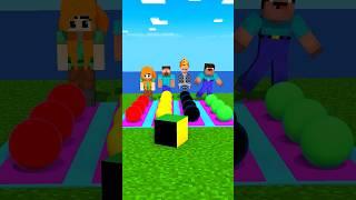 Ballon Stepping Challenge With Mellstroy Herobrine Noob and Alex