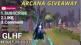 FIRST ARCANA GIVEAWAY- | DOTA 2 MICRO