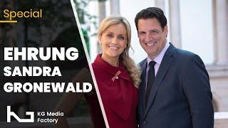 Dr. Sandra Maria Gronewald Ehrung | KG Media Factory