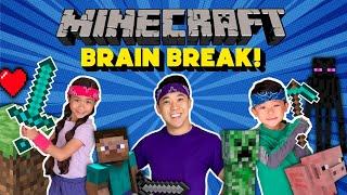 ️ MINECRAFT Workout for KIDS | Funny Brain Break Exercise