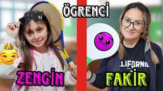 RÜYA ‼️ ZENGİN ÖĞRENCİ ANNESİ FAKİR ÖĞRENCİ OLDU !! SINIFTA NELER OLDU ??