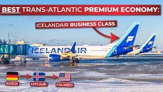 BRUTALLY HONEST REVIEW | Icelandair Boeing 737MAX BUSINESS CLASS Berlin - Keflavík - Orlando!