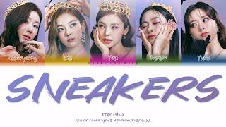 [ TEASER ] ITZY - SNEAKERS Color Coded Lyrics ( перевод | кириллизация )