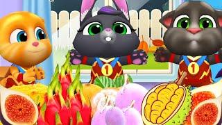 My Talking Tom Friends Gingger Becca Tom ASMR Mukbang 