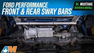 2005-2014 Mustang GT Ford Performance Front & Rear Sway Bars Review & Install