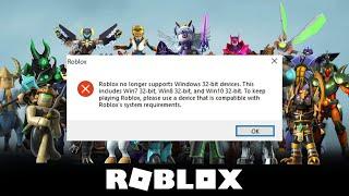 Fix Roblox No Longer Support 32 bit