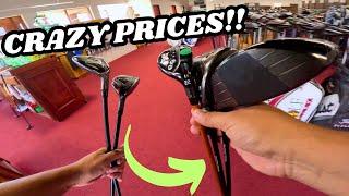Thrifting for Golf Clubs - Scored High-End Gear for Dirt Cheap! Taylormade Scotty Cameron & More