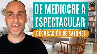  Sorprendentes Ideas de Decoración de Salones Antes y Después