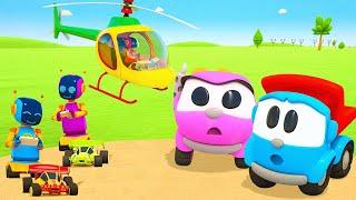 Street vehicles for kids & car cartoons full episodes. Kids' games & Leo the Truck.